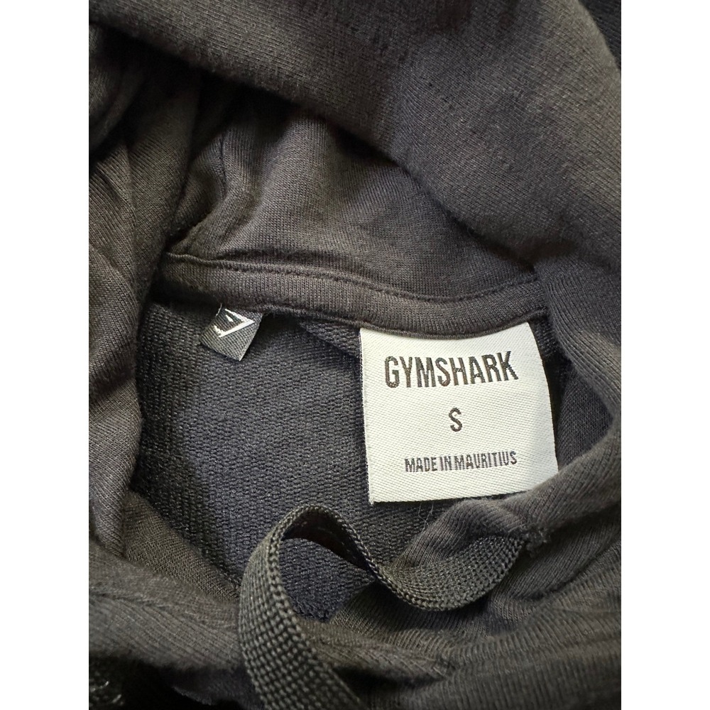 Gymshark Whitney Simmons Cropped Hoodie Sweatshirt‎ Black Activewear Size Small - Picture 3 of 3